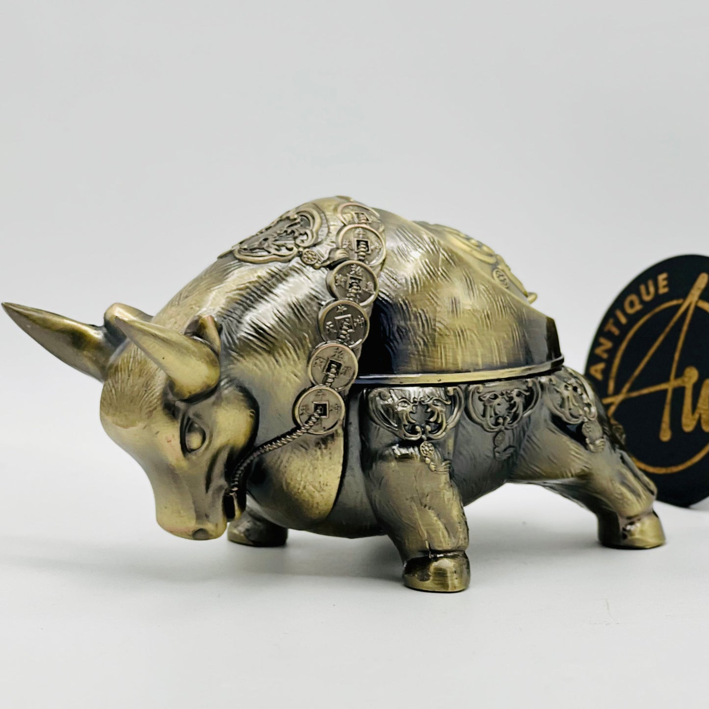 Metallic Big Bull Ashtray