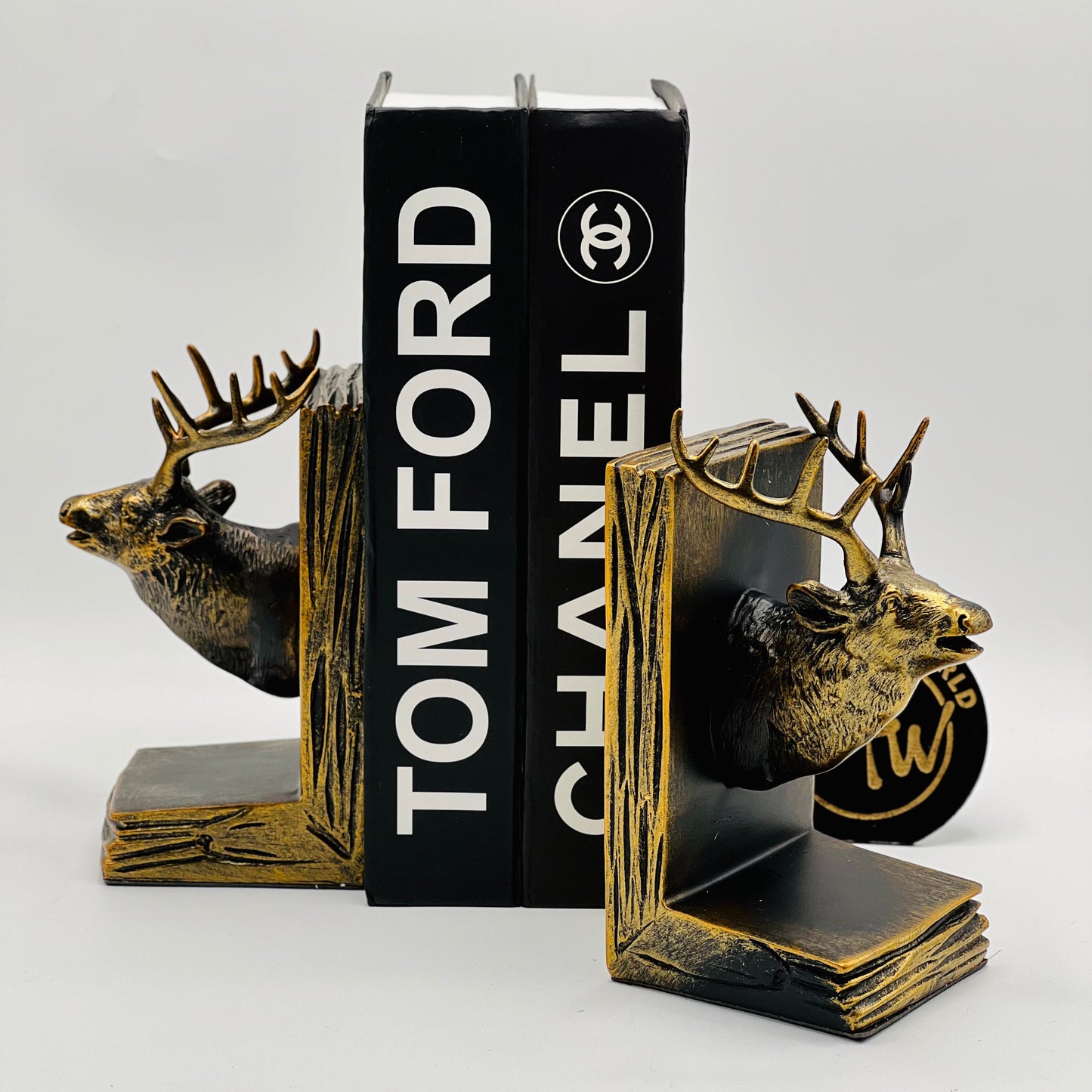 Vintage Deer Delight Bookend