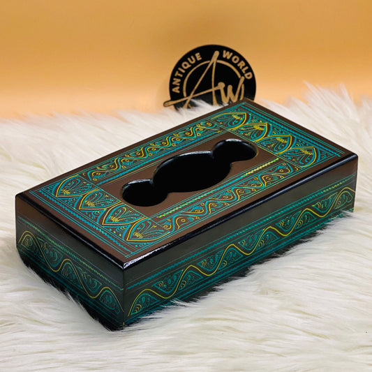 Laquer Art Tissue Box