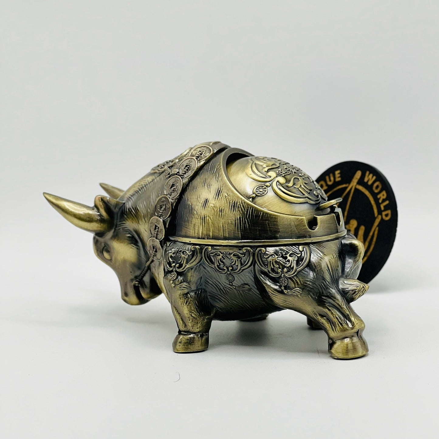 Metallic Big Bull Ashtray