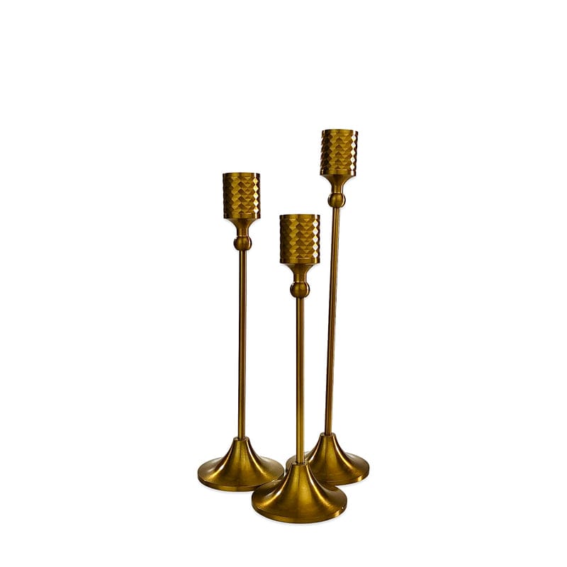 Copper Candle Holder (Set of 3)