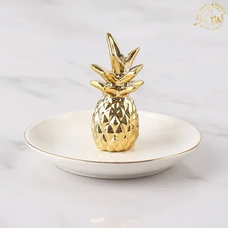 Pineapple Jewellery Dish Decor