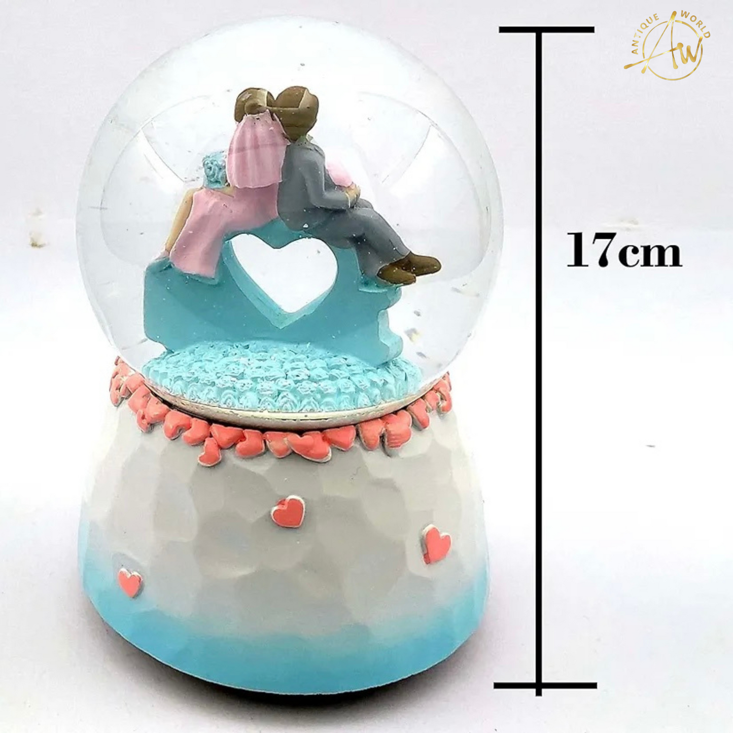 Snow Globe Couple On Love