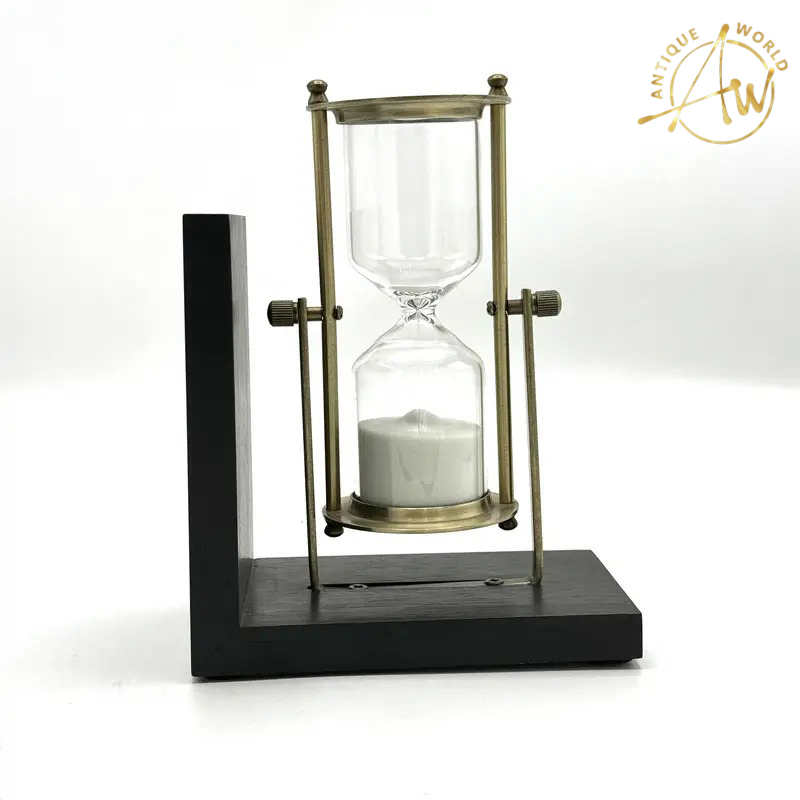 Timer Holding Black bookend