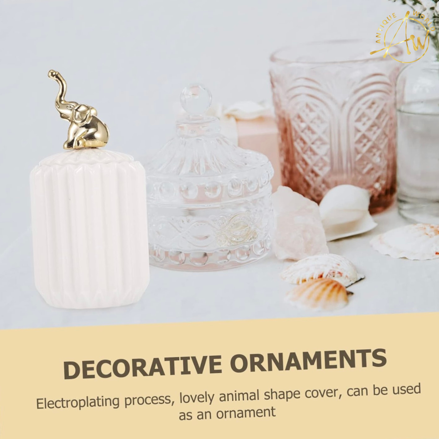 Tiny Animal Creatures Storage Jars