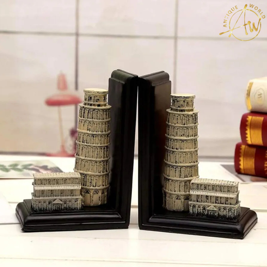 Decorative Pisa bookend