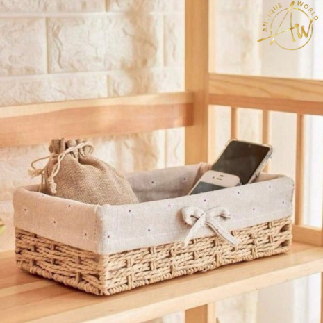 Desktop Storage Baskets (Set Of 2)